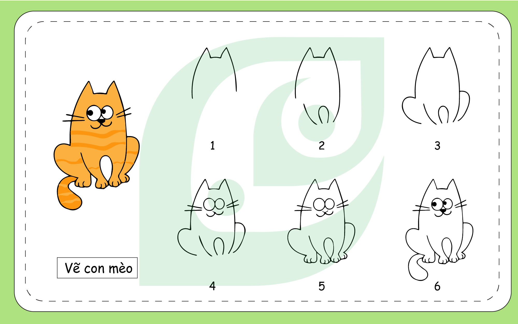 Cách dạy bé vẽ con vật siêu đơn giản Phần 1  Dạy con kiểu nhật